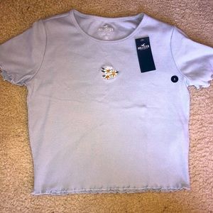 A Hollister shirt that is brand new